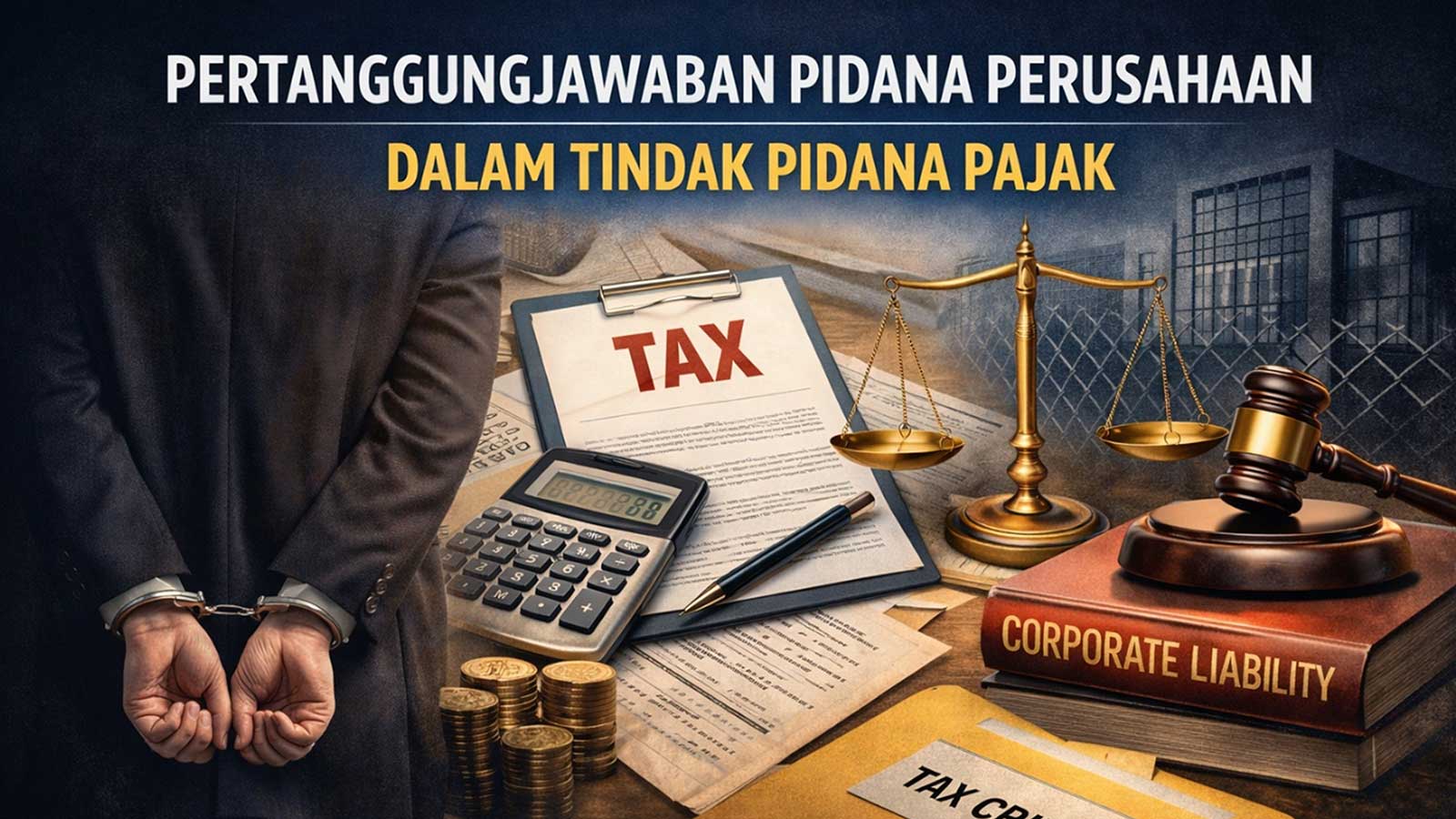 Ilustrasi pertanggungjawaban pidana perusahaan dalam tindak pidana pajak di Indonesia